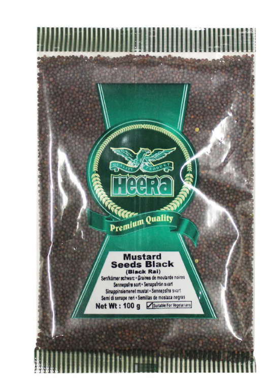 HEERA Mustard Seeds Black 100g